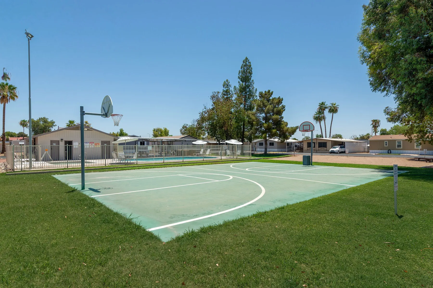 Basketball court