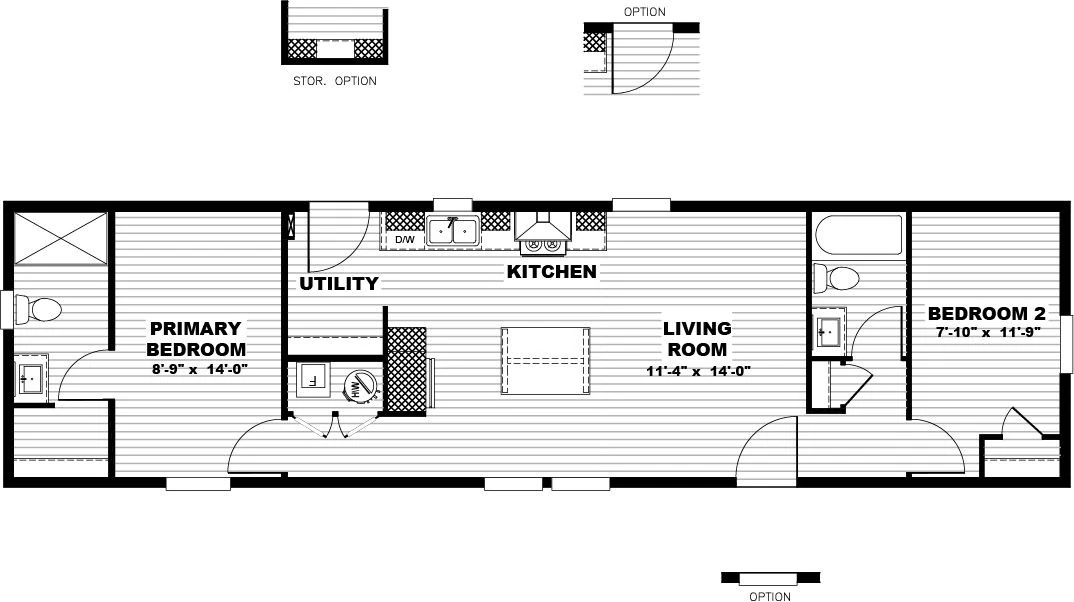Floor plan for home #37
